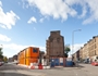 The site of the new student residences at Argyle and Kelvinhaugh Street