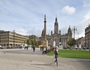 George Square with its new surface