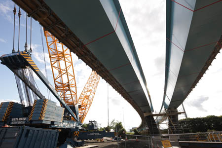 West Street flyover takes shape