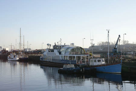 Boats in Rothesay Dock