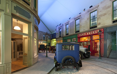A Victorian Street has been recreated at the new Riverside Museum